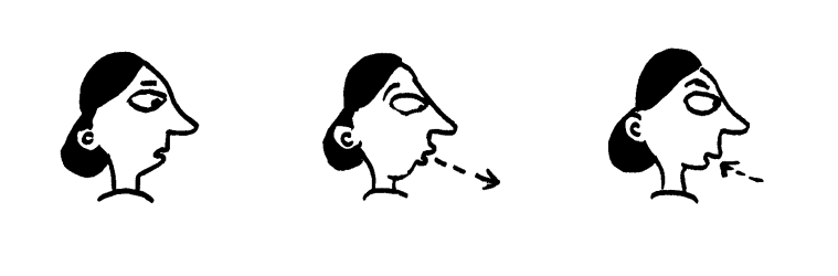 Ralentissez votre respiration.
Videz complètement vos poumons.
Ensuite, laissez-les se remplir le plus lentement possible.
