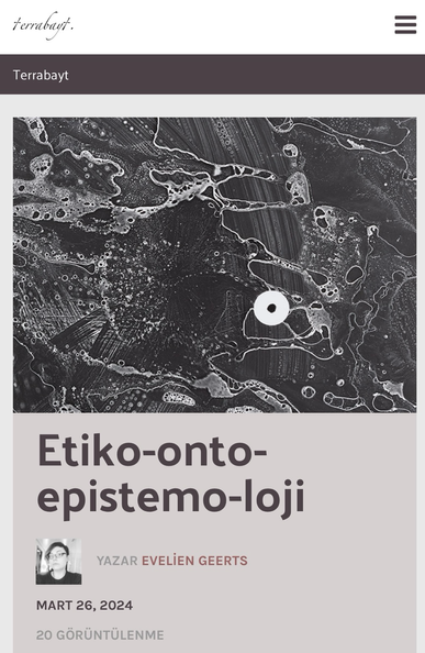 Image that reads ethico-onto-epistem-ology