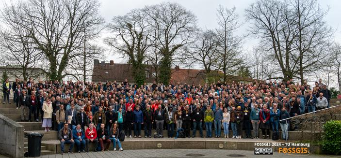 Gruppenfotos FOSSGIS 2024