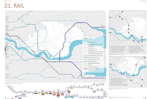 Thurrock Council
Transport Vision and Issues and Opportunities Update

Proposed Rail map