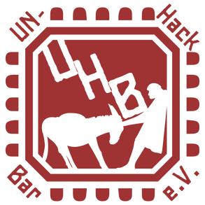 Logo von UnHackBar aus Unna. Sie sind jetzt ein Chaostreff.