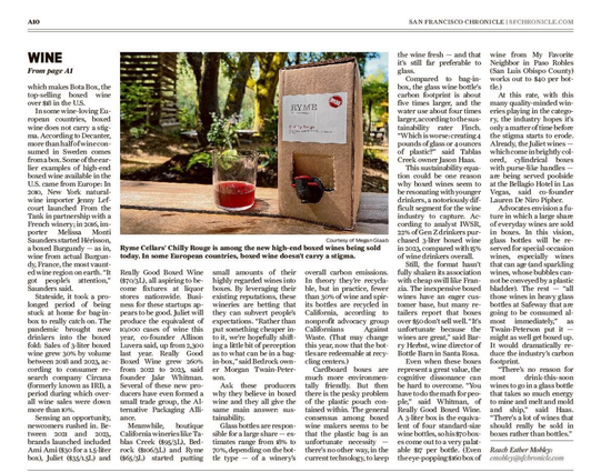 Page A10 of the March 31st, 2024 San Francisco Chronicle