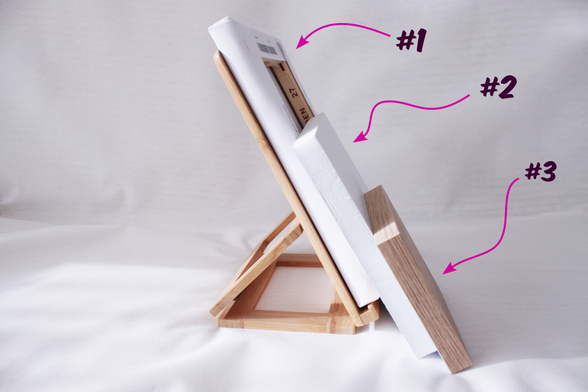 a comparative view of the 3 products and their size

une vue comparative des trois produits et de leur taille