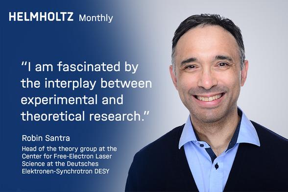 SharePic Helmholtz Monthly with Robin Santra quote