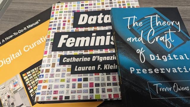 Two new assigned books added to INFO202 Data Curation @ Drexel CCI, "The Theory and Craft of Digital Preservation" by Trevor Owens and "Data Feminism" by Catherine D'Ignazio and Lauren F. Klein.