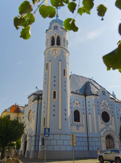 Blue church in Bratislava