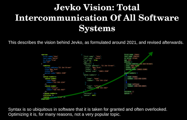 Screenshot from https://jevko.org/vision.html