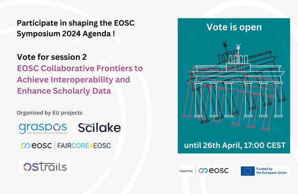 EOSC Symposium vote for unconference is open until 26 April