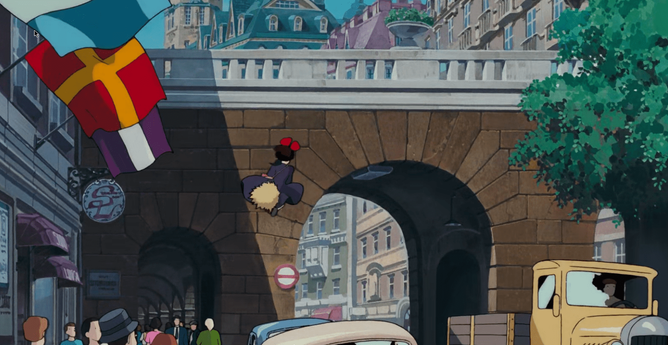 A street with arches over it reminiscent of Kungsgatan
