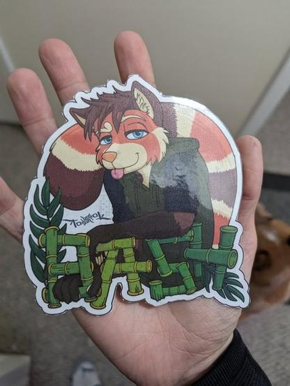 same design on a badge