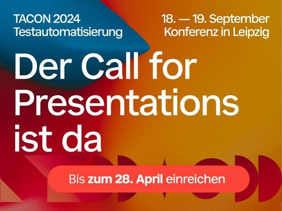 Der Call for presentations ist da! TACON vom 18.-19. September 2024 in Leipzig. Bis zum 28. April Eure Einreichungen abgeben!