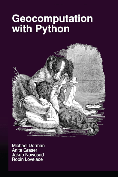 cover - open source book - Geocompx - Geocomputation With Python