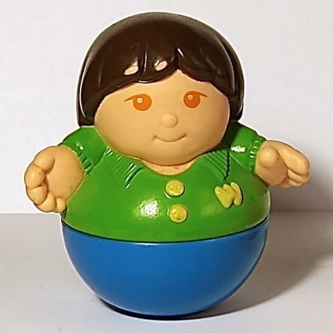 Wally figure from Weebles House (1989)