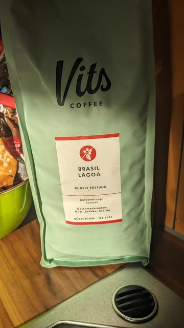 Bohnen vom Cafe Vits, Brasil Lagoa