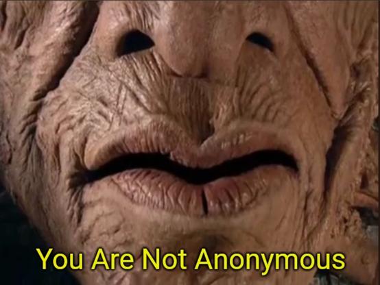 You Are Not Anonymous