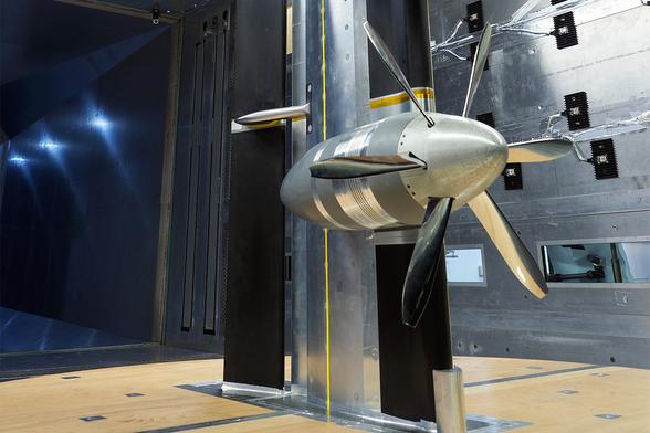 DISPROP-Modell mit einer Spannweite von 2,7 Metern. Foto: SE2A