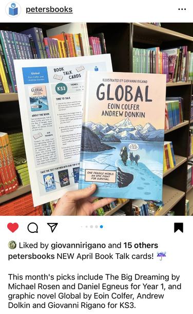 Cover of our book Global.