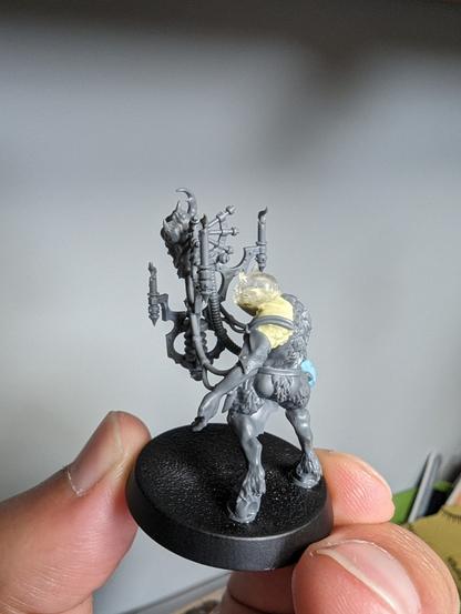 Ungor Mindwitch showing some milliput filling