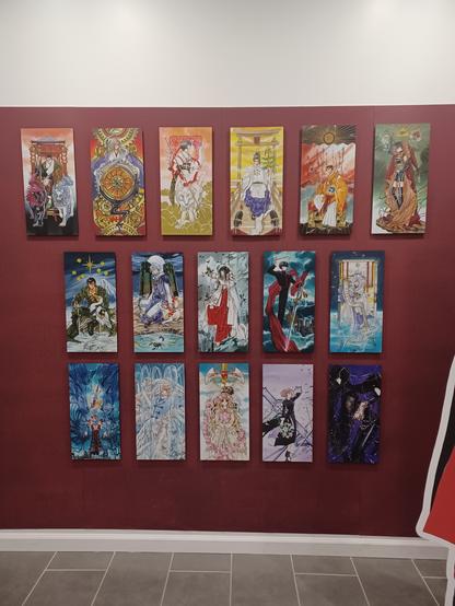 Tarot-style artwork from X