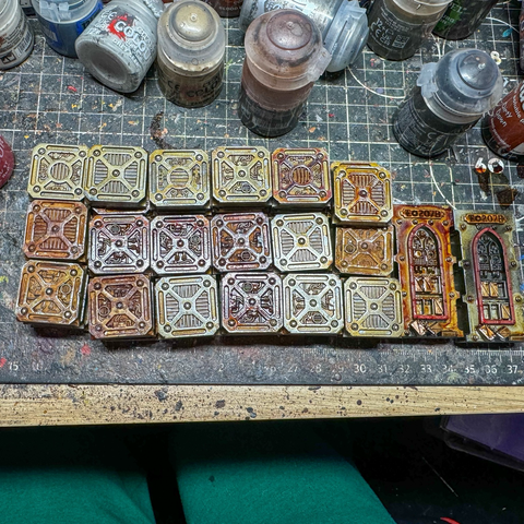 WIP of some Boarding Actions Terrain
