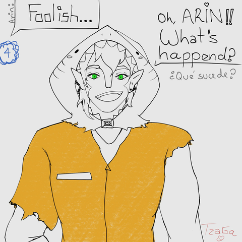 Arin va con papá Foolish