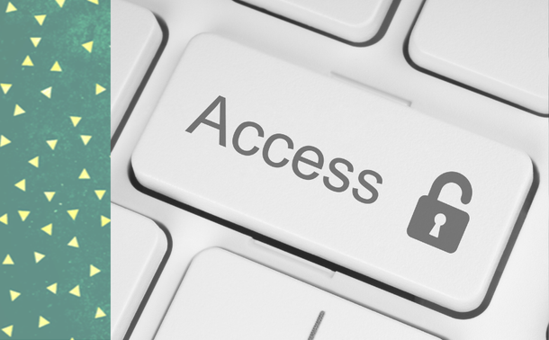 Tastatur mit Aufschrift Access