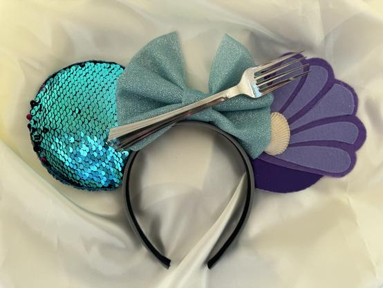 Little Mermaid inspired Minnie ears