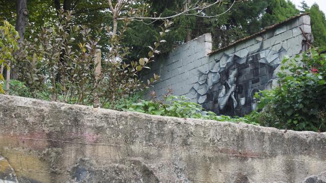 Artwork by Arkadiusz Andrejkow in Sanok, Poland
