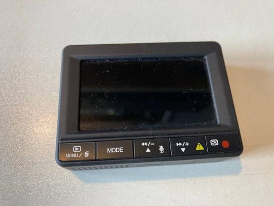 The front side of the Koonlung K1S Dashcam