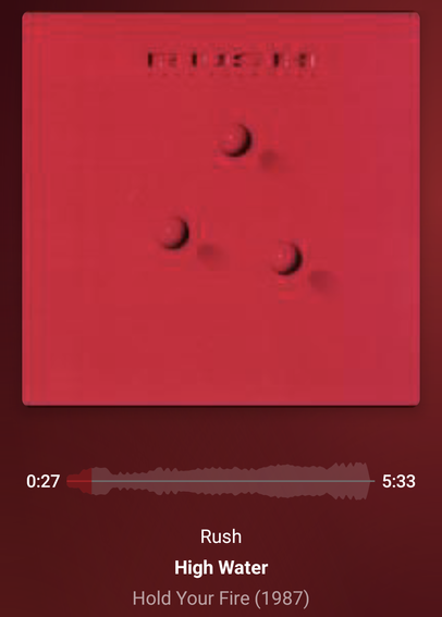 High Water by Rush off Hold Your Fire