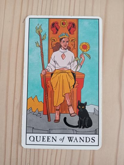 Tarot card Queen of Wands