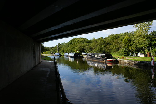 A photo titled "7th August 2015 Boats moored by Bridge 78AAA. Leeds - Liverpool Canal, Chorley U.K.", taken near Botany Bay by dickinsonjohn02 on Flickr.