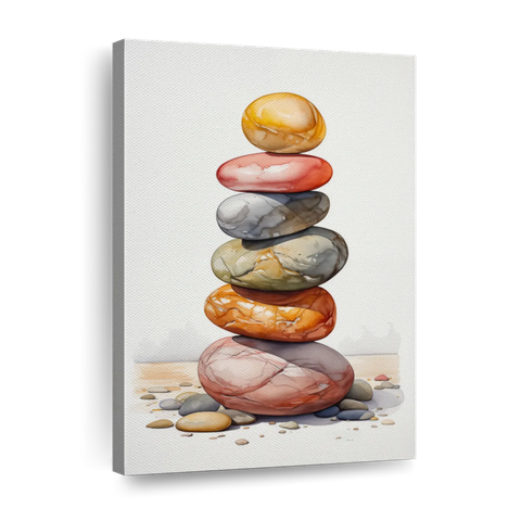 🧘‍♀️ “Mindful Balance And Peaceful Zen,” 🤫 https://www.elephantstock.com/products/mindful-balance-and-peaceful-zen-by-olena?layout=3-piece&esaid=ree4w3  🤫  captures the essence of harmony through its intricate rock balancing design. Finding balance in the chaos of life is a mindful practice.  🍁 The vibrant colors of olive, red, noble, and gamboge add to the tranquil atmosphere, inviting us to pause and appreciate the present moment.