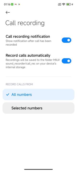 Can record calls without the annoying "This call is being recorded" announcement.