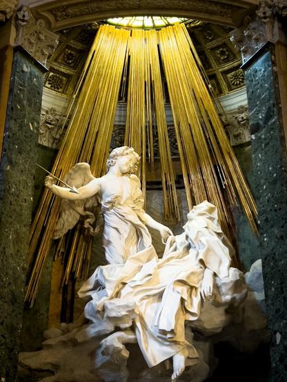 Estasi di SantaTeresa di Bernini a Santa Maria della Vittoria.