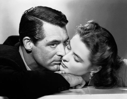 Devlin (Grant) and Alicia (Bergman)
