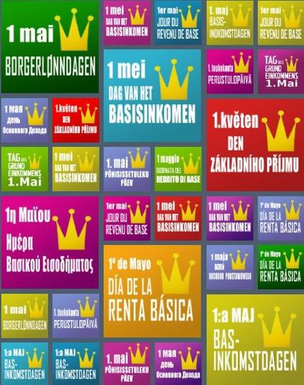 1 mei dag van het basisinkomen