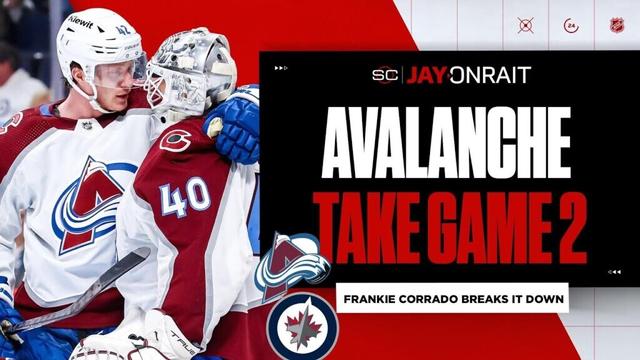 What changed for Avalanche in Game 2 vs. Jets?