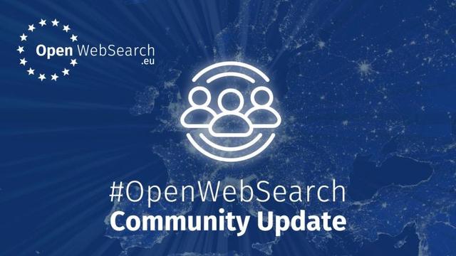 #OpenWebSearch Community Update - Key Visual
