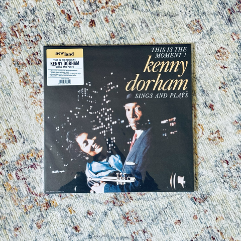 Photo of a record album cover, This is the Moment by Kenny Dorham.
