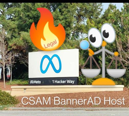 The lit 🔥⚖️🔥⚖️🔥⚖️🔥 #CSAM 
#BannerADhost #Meta 🔍👀⚖️ #meme

#HarvardAlum #MarkZuckerburg 

#KnowYourMeme #1984Kid

#CSAMaaS🔍👀

🔥💻🔥🔍🎻🦀🤳
https://infosec.exchange/@infosec_jcp/111332316953968735