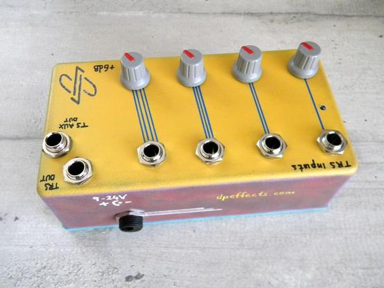 Stereo Mixer with four inputs