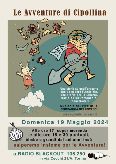 Spettacolo Teatrale Le Avventure di Cipollina