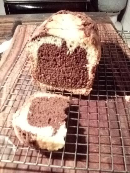 budín marmolado