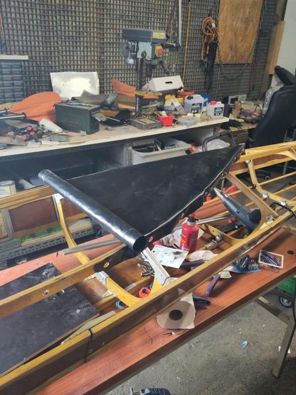 a halfsprayskirt for a klepper T9 folding kayak