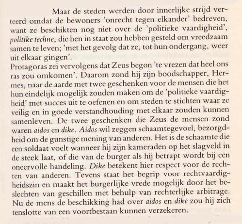 Het proces Socrates. Aidos en Dike