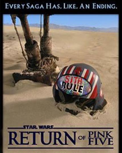 Return of Pink Five poster for promotions