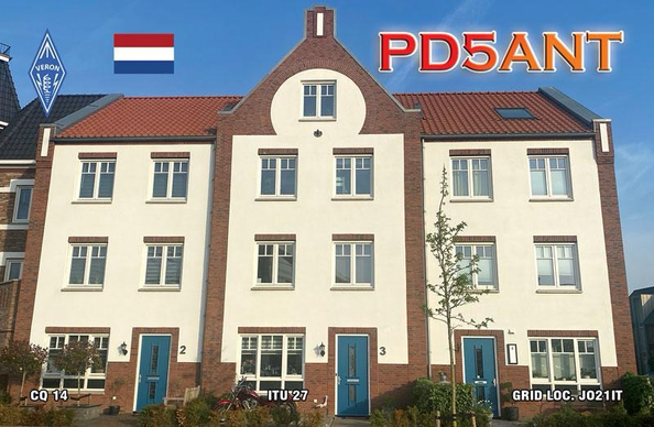QSL card from PD5ANT printed by lzprint.eu front