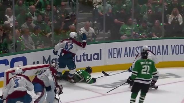 Josh Manson gets called for the trip and Roope Hintz gets called for embellishment 😅 7.05.2024