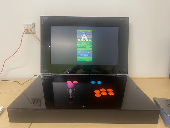 Electronics case for arcade cabinet